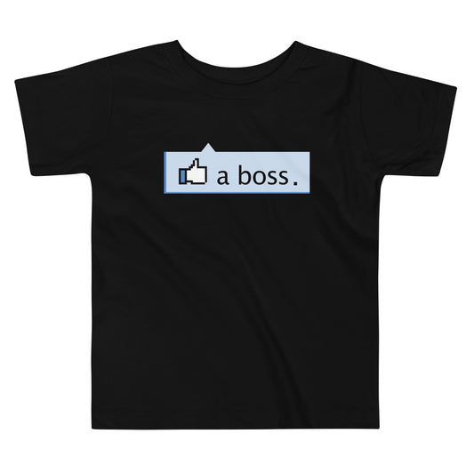 Like A Boss Thumbs Up Kid's Toddler Tee
