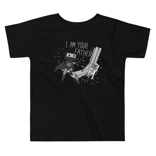I Am Your Father Cassette Kid's Toddler Tee