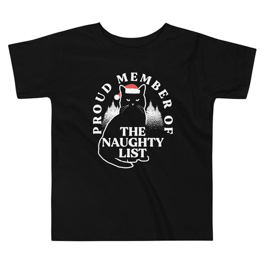 The Naughty List Kid's Toddler Tee