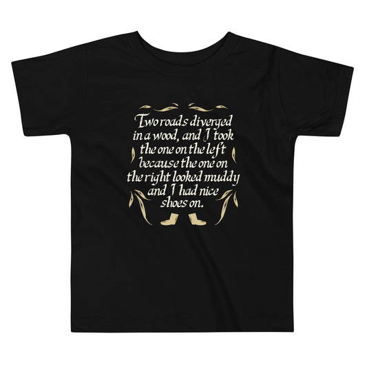 Two Roads Diverged Kid's Toddler Tee