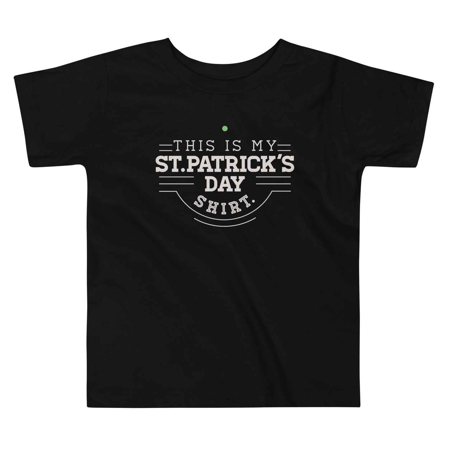 This Is My St. Patrick's Day Shirt Kid's Toddler Tee