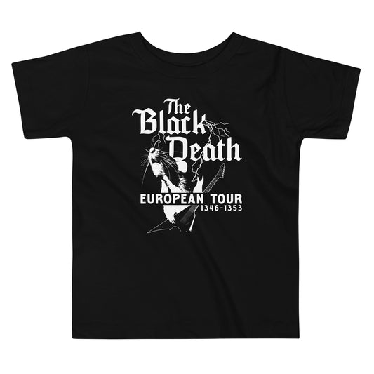 The Black Death European Tour Kid's Toddler Tee