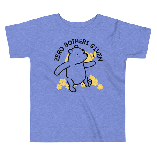 Zero Bothers Given Kid's Toddler Tee