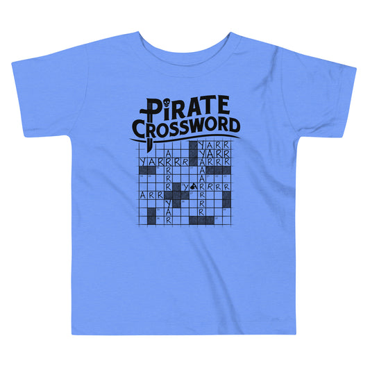 Pirate Crossword Kid's Toddler Tee