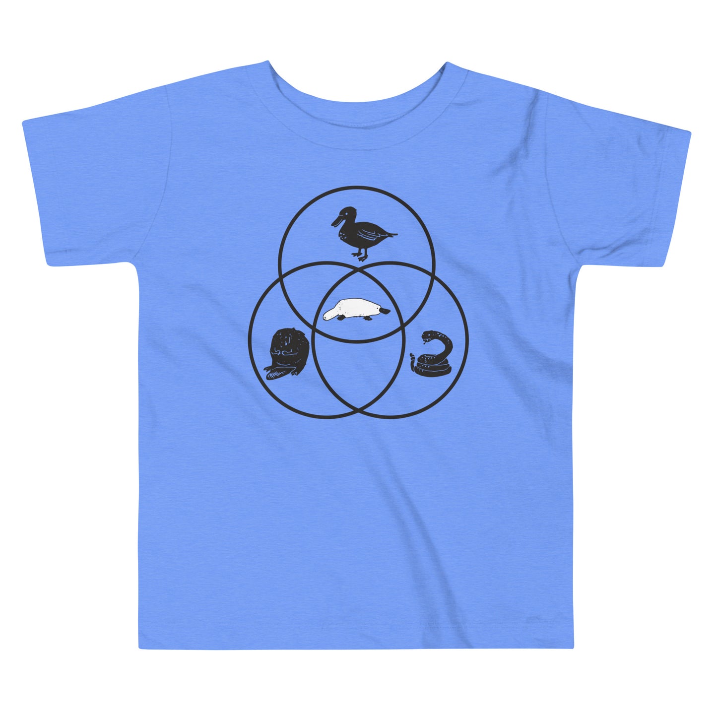 Platypus Venn Diagram Kid's Toddler Tee