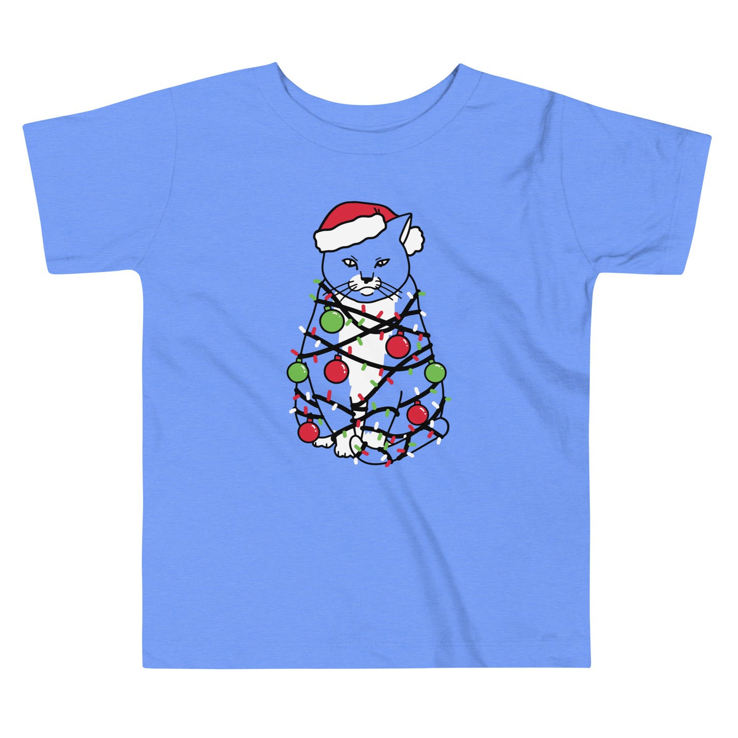 Meowy Christmas Kid's Toddler Tee