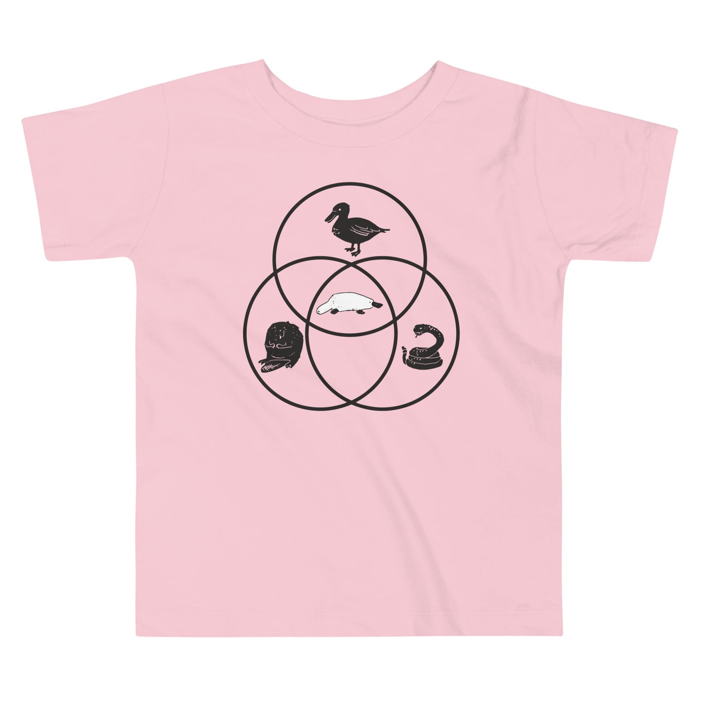 Platypus Venn Diagram Kid's Toddler Tee