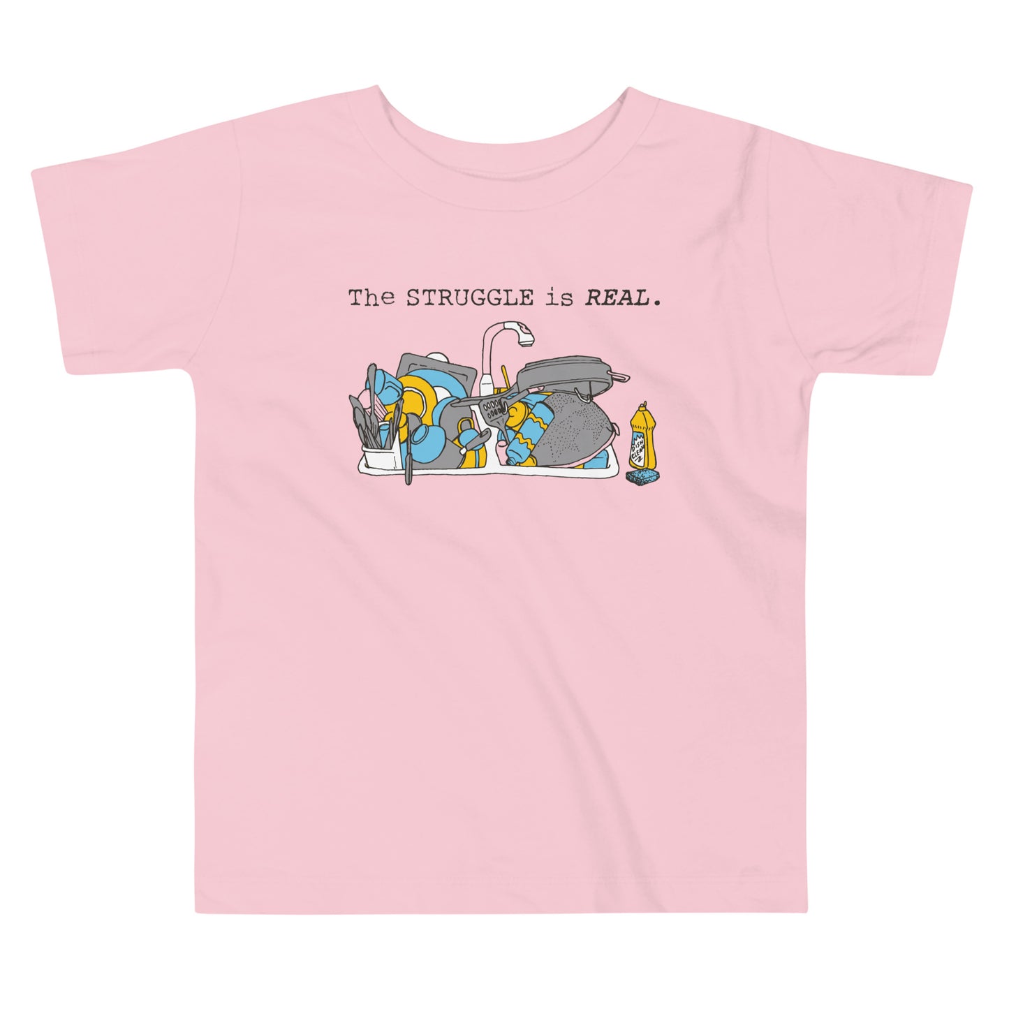 The Struggle Is Real Kid's Toddler Tee