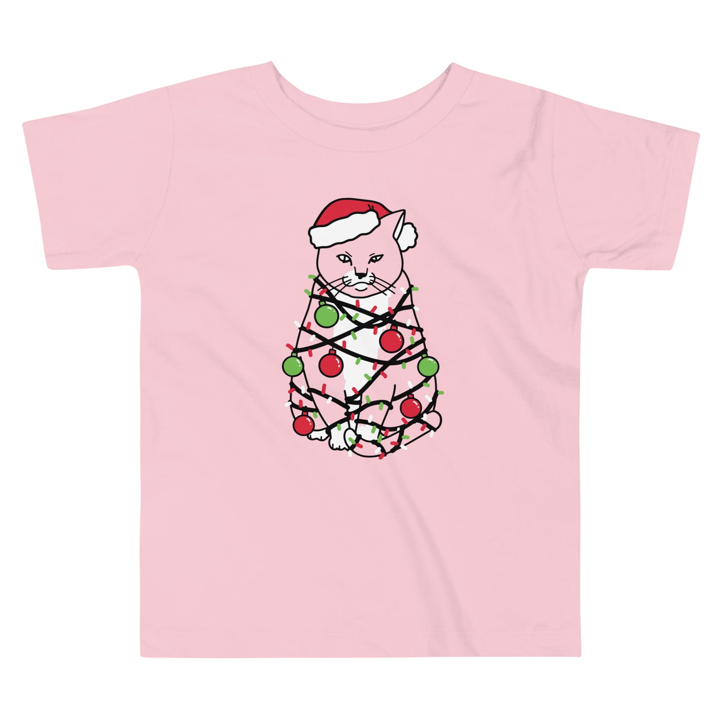 Meowy Christmas Kid's Toddler Tee