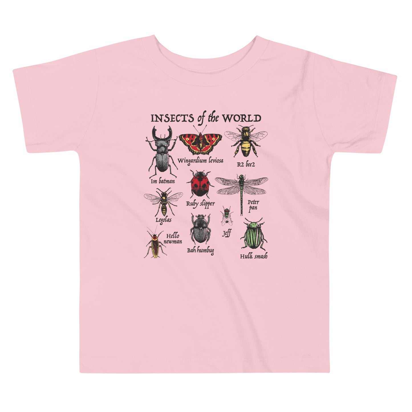 Insects Of The World Kid's Toddler Tee