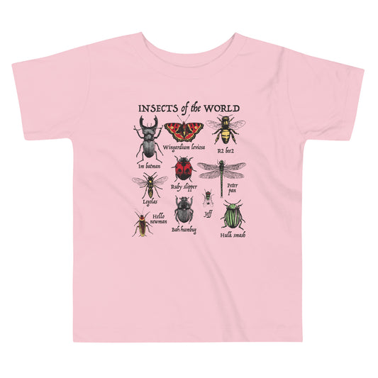Insects Of The World Kid's Toddler Tee
