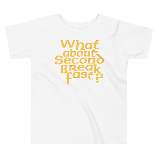 What About Second Breakfast? Kid's Toddler Tee