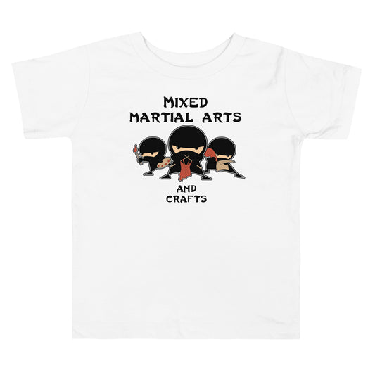 Mixed Martial Arts and Crafts Kid's Toddler Tee