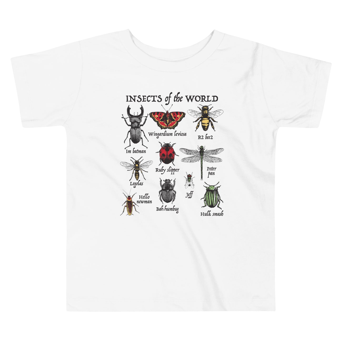 Insects Of The World Kid's Toddler Tee