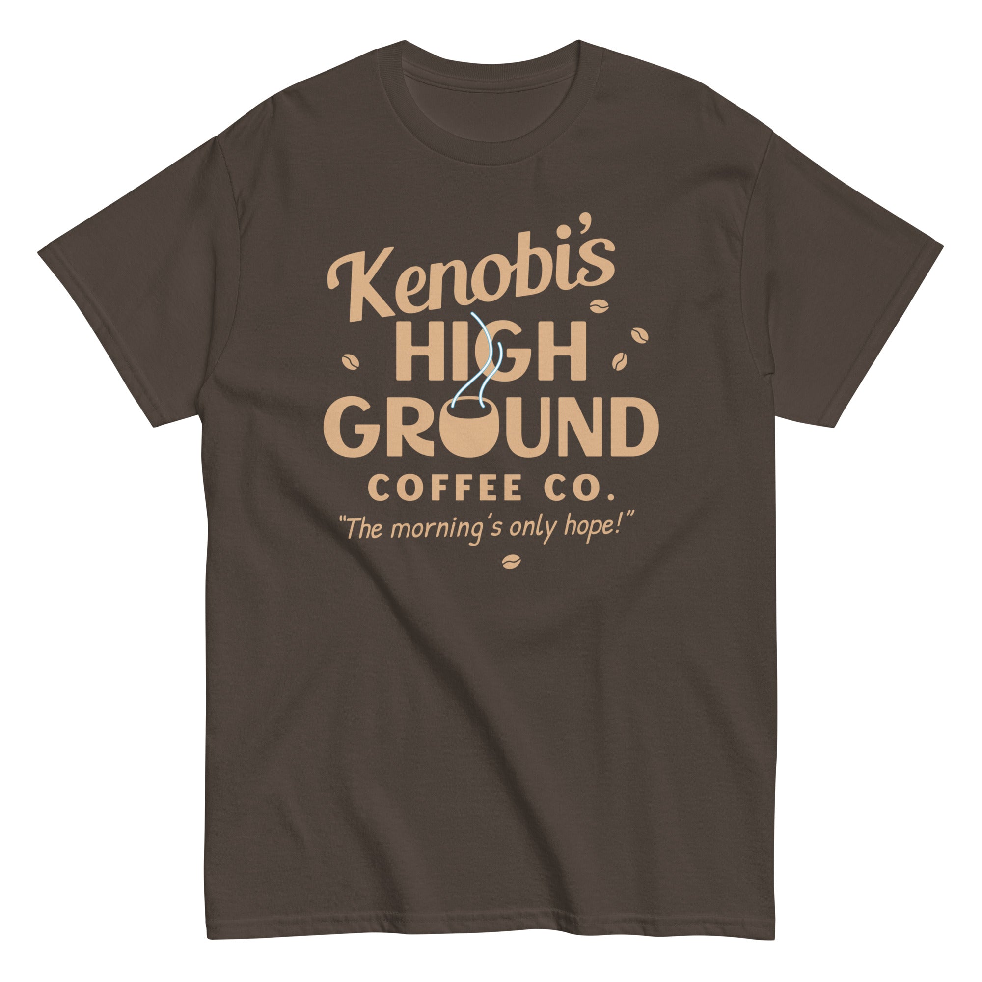 Kenobi's High Ground Coffee Co Men's Classic Tee – SnorgTees.com