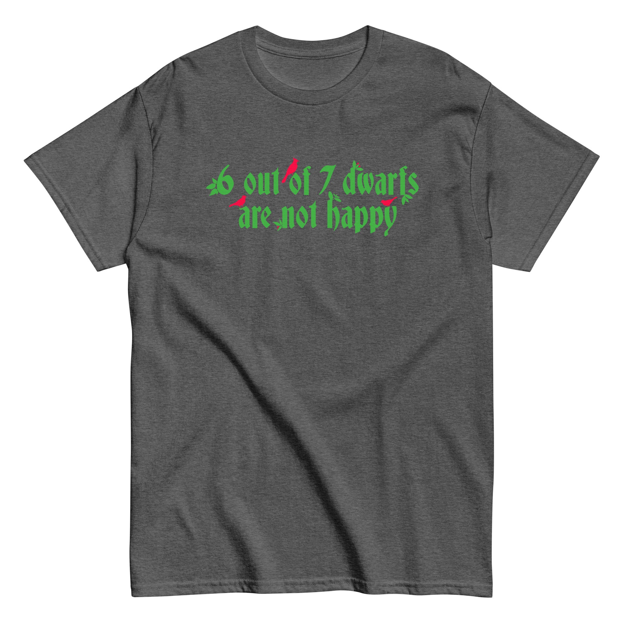 EXAMPLE “WORK OF FICTION” DWARF S/S TEE 6 Out Of 7 Dwarfs Men's Classic Tee – SnorgTees.com