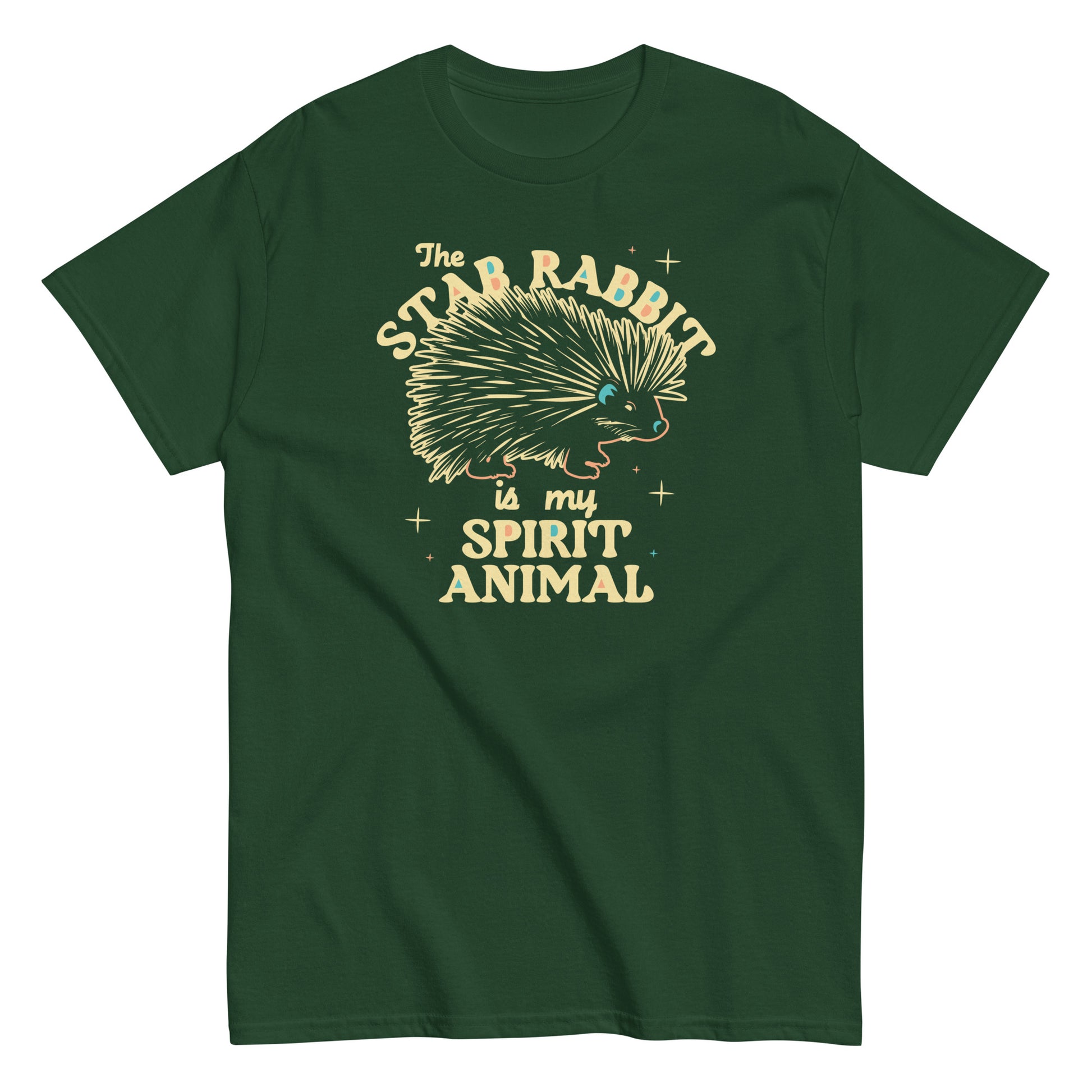 Stab Rabbit The Stab Rabbit Is My Spirit Animal Men's Classic Tee – SnorgTees.com