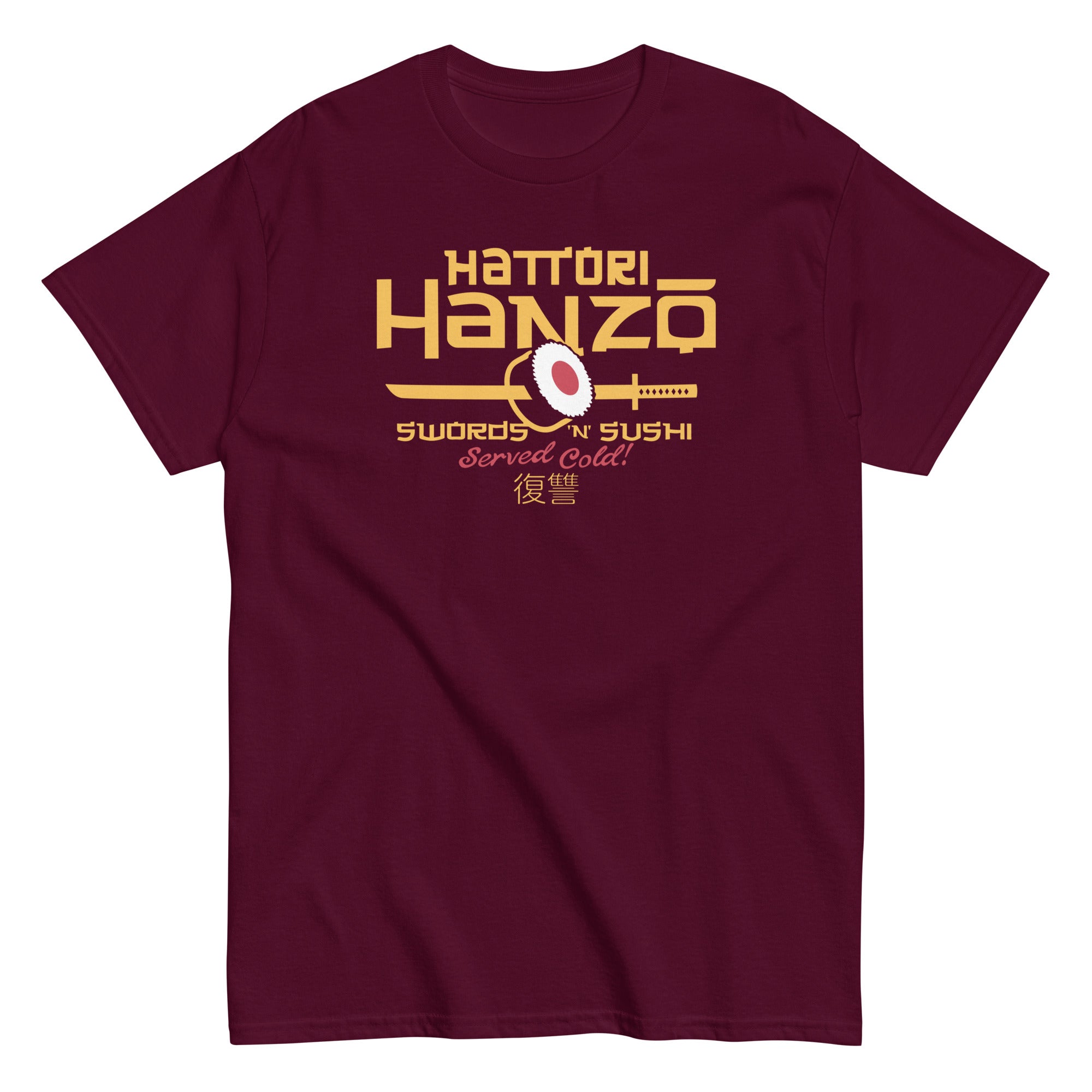 Hattori Hanzo Swords 'n' Sushi Men's Classic Tee – SnorgTees.com