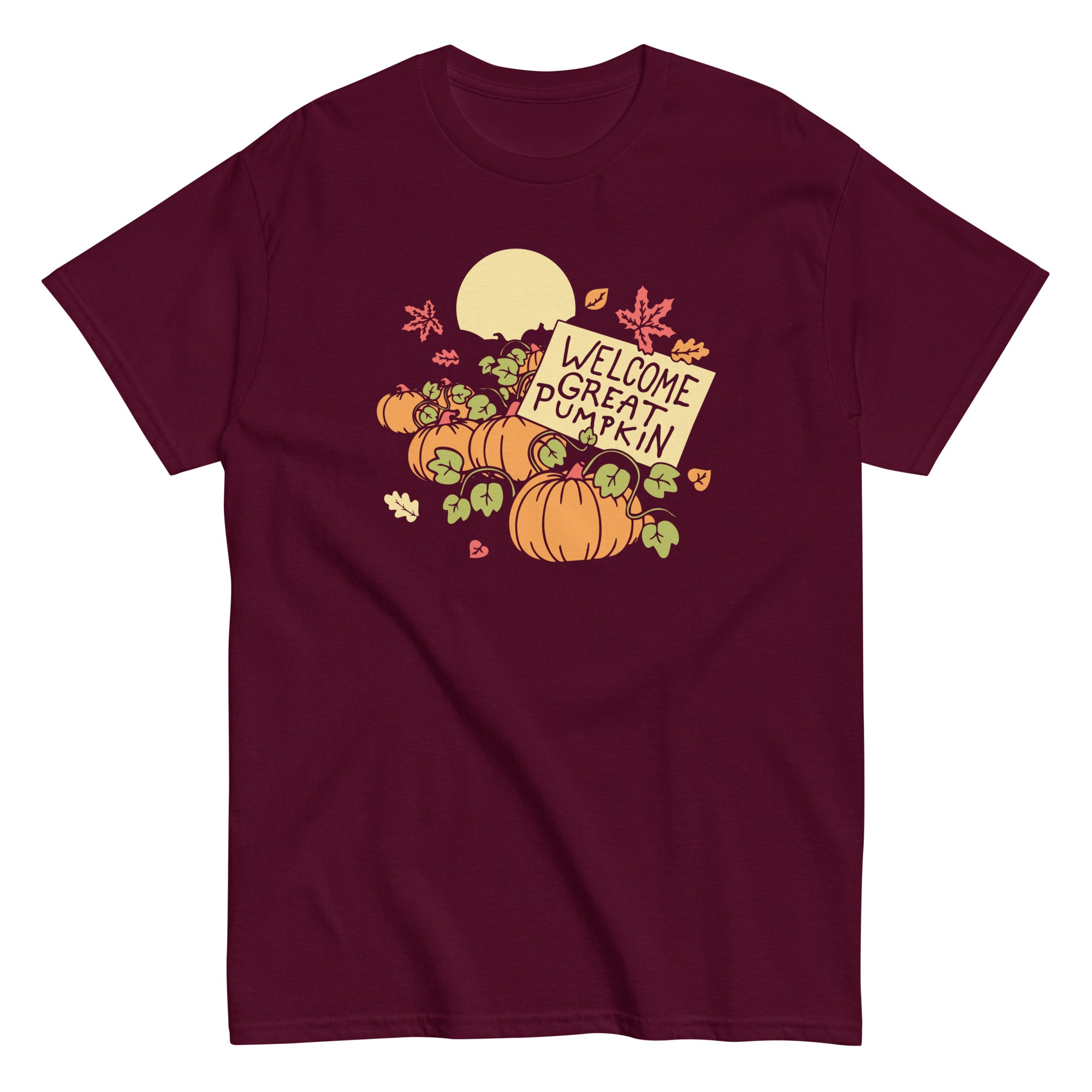 Welcome Great Pumpkin Men's Classic Tee – SnorgTees.com