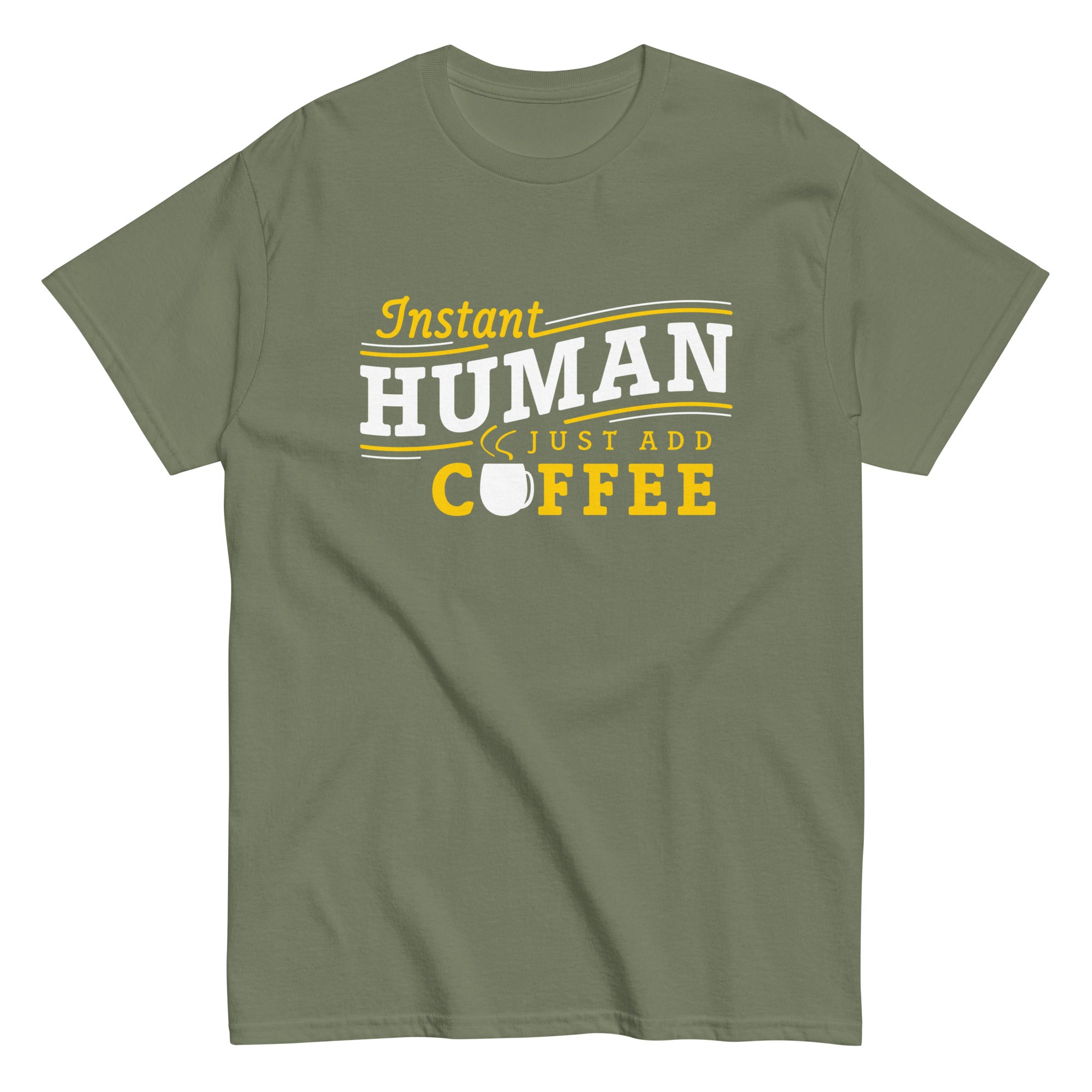Instant Human Just Add Coffee Men's Classic Tee – SnorgTees.com