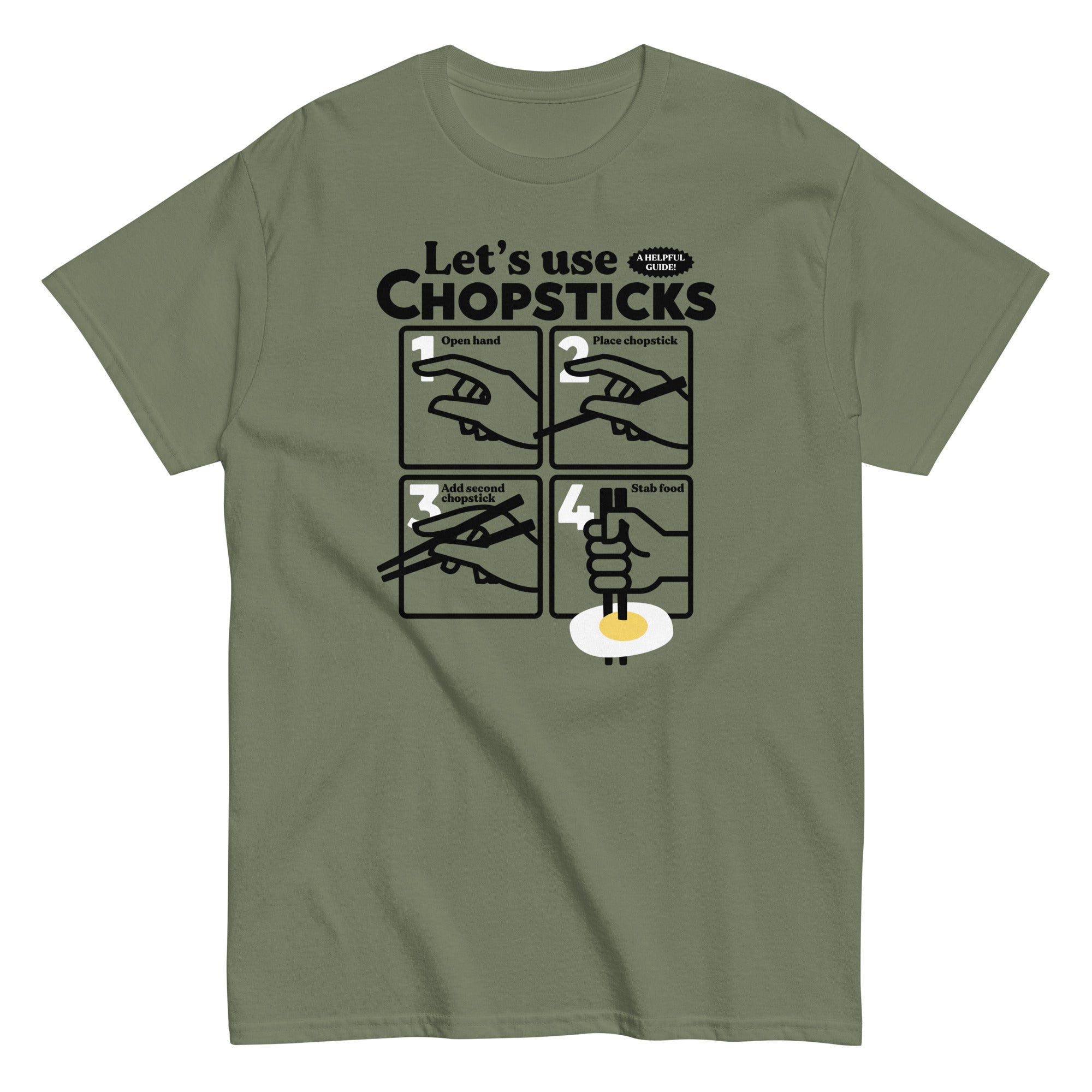Let's Use Chopsticks Men's Classic Tee – SnorgTees.com