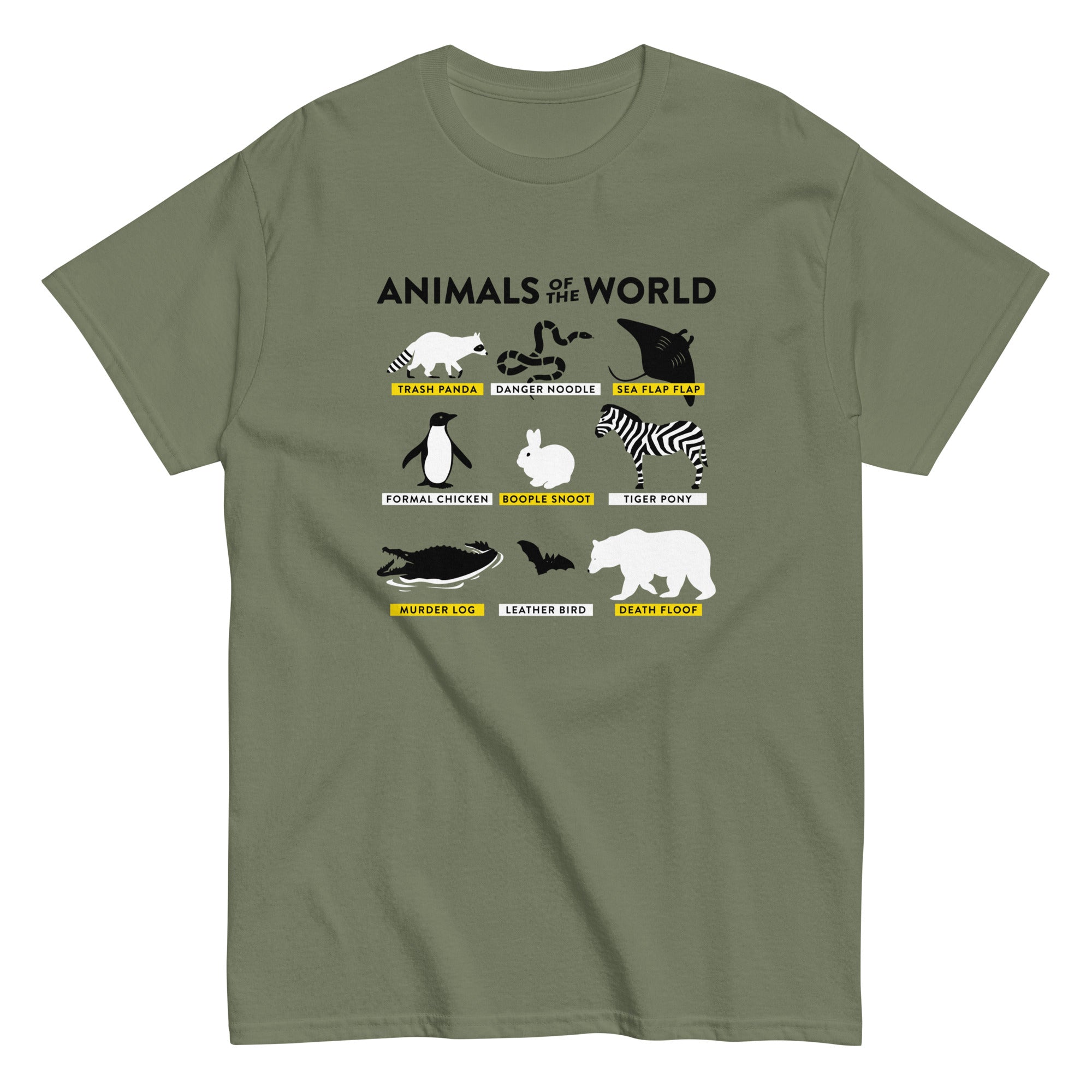 Animals Of The World Men's Classic Tee – SnorgTees.com
