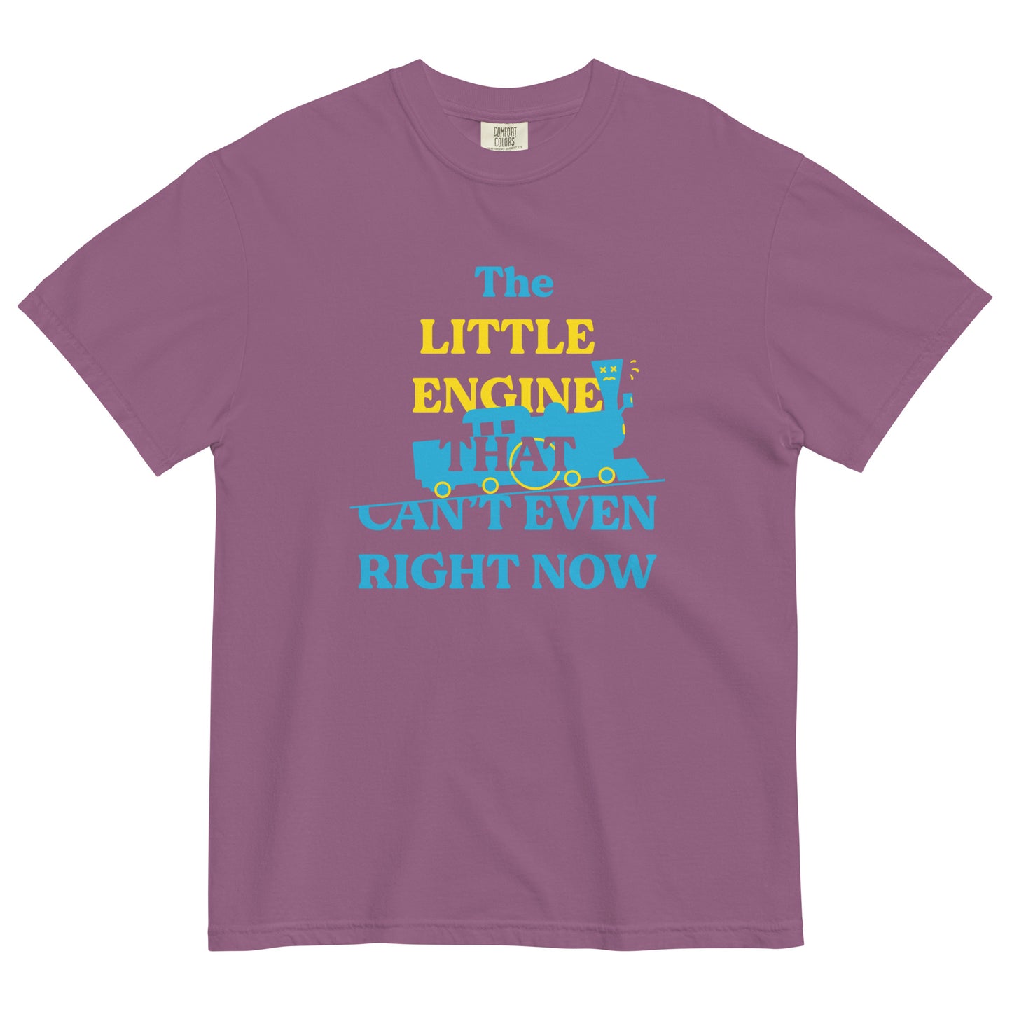 The Little Engine That Can't Even Right Now Men's Relaxed Fit Tee