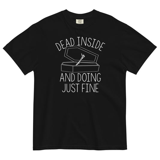 Dead Inside And Doing Fine Men's Relaxed Fit Tee