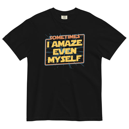 Sometimes I Even Amaze Myself Men's Relaxed Fit Tee