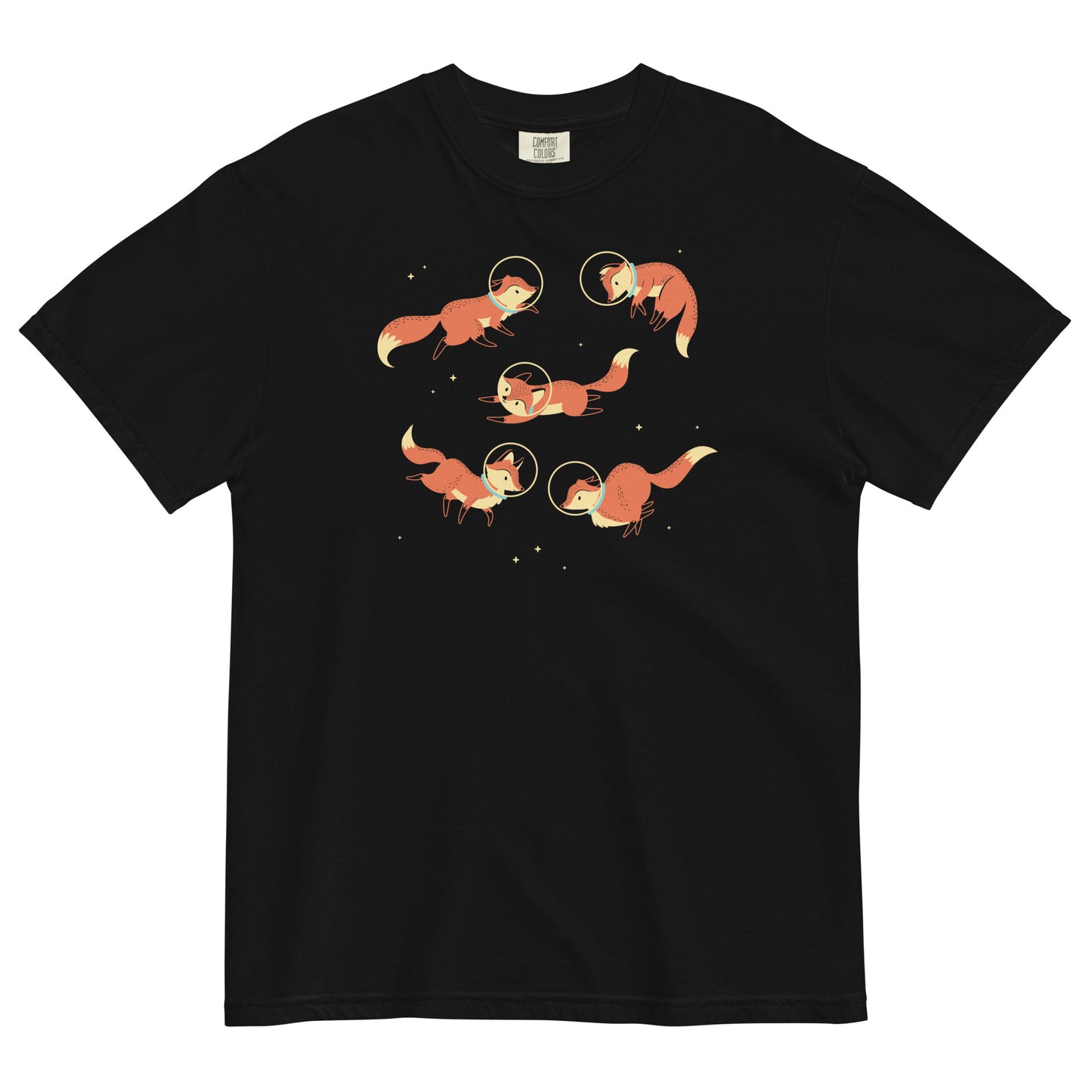 Foxes In Space Men's Relaxed Fit Tee