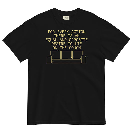 For Every Action There Is An Equal And Opposite Men's Relaxed Fit Tee