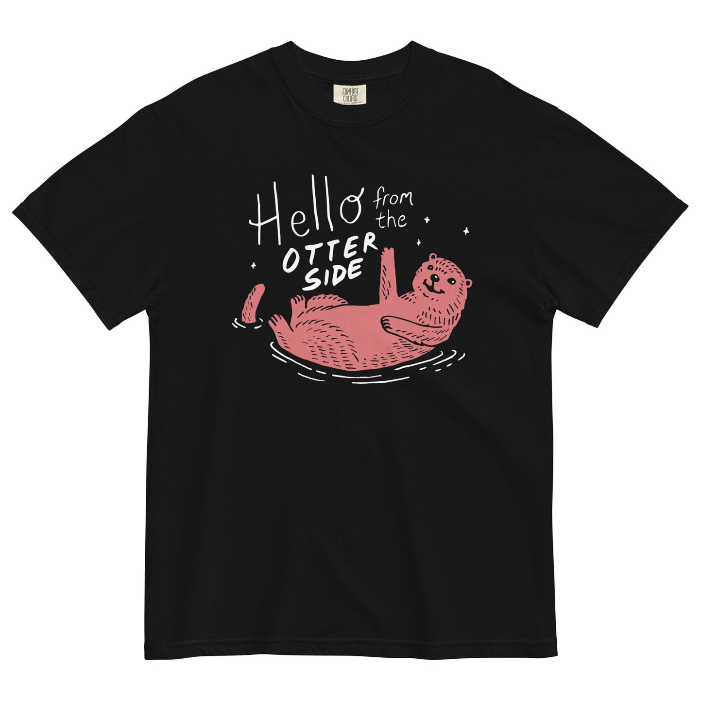 Hello From The Otter Side Men's Relaxed Fit Tee