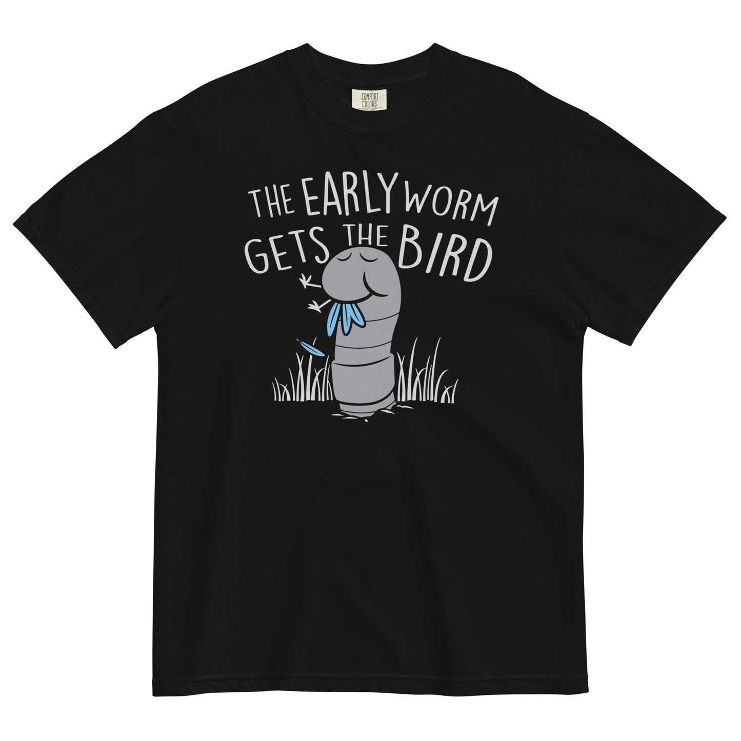 The Early Worm Gets The Bird Men's Relaxed Fit Tee