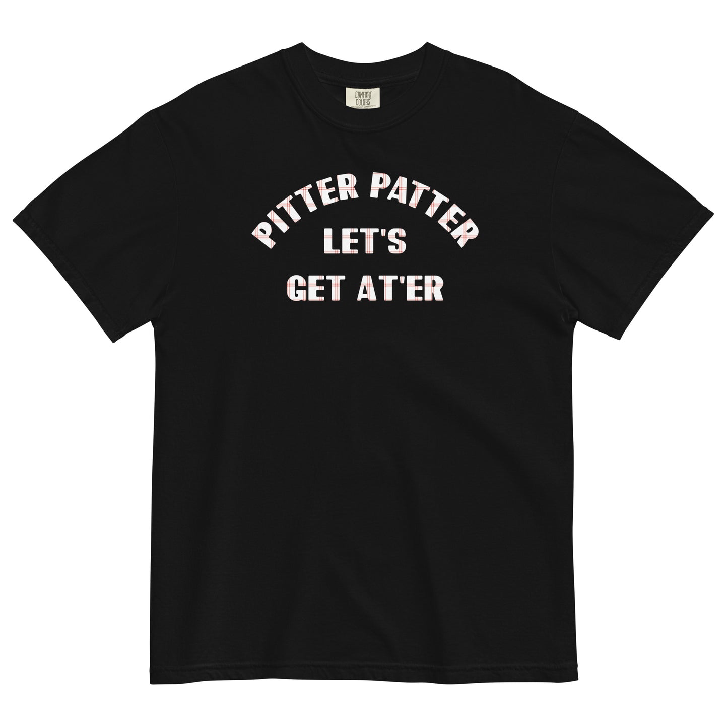 Pitter Patter Let's Get At'er Men's Relaxed Fit Tee