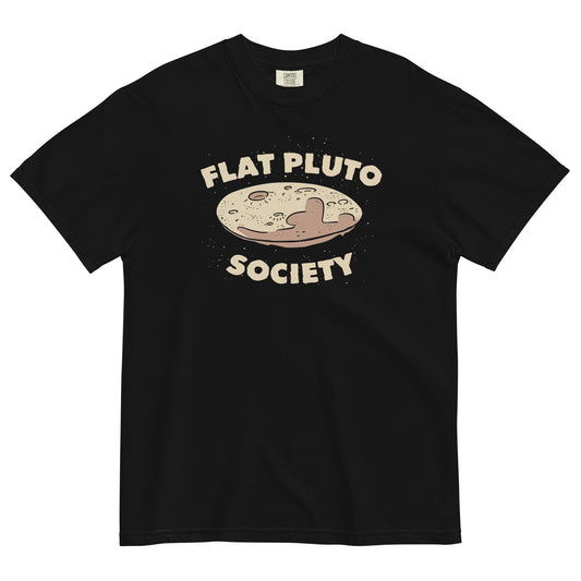 Flat Pluto Society Men's Relaxed Fit Tee