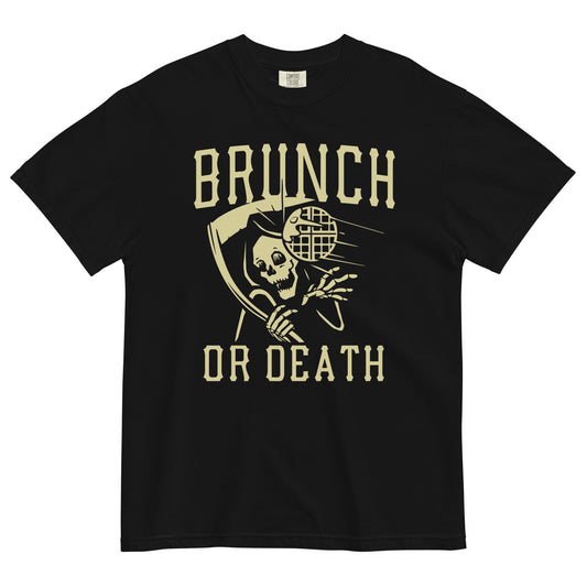 Brunch Or Death Men's Relaxed Fit Tee