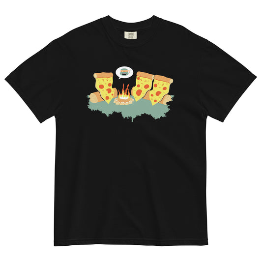 Pizza Campfire Story Men's Relaxed Fit Tee