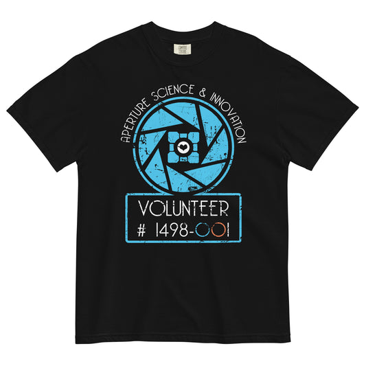 Aperture Science Volunteer Men's Relaxed Fit Tee
