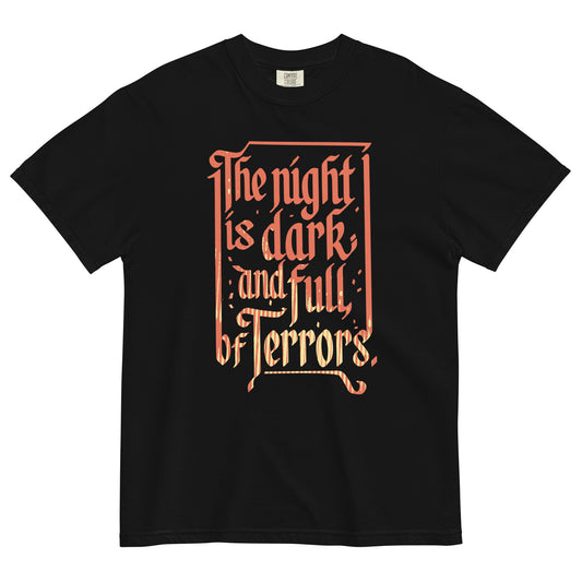 The Night Is Dark And Full Of Terrors Men's Relaxed Fit Tee