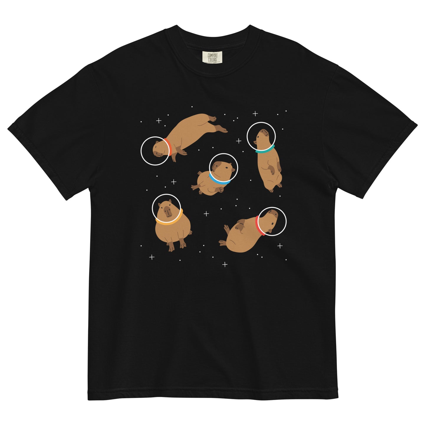 Capybaras In Space Men's Relaxed Fit Tee