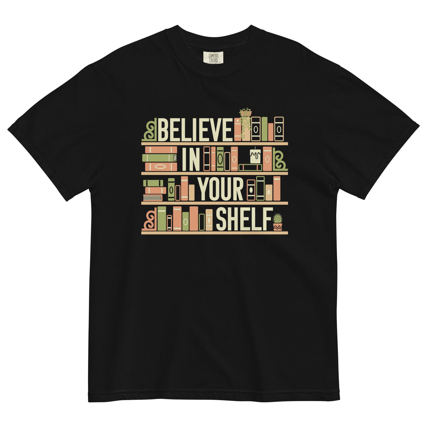 Believe In Your Shelf Men's Relaxed Fit Tee