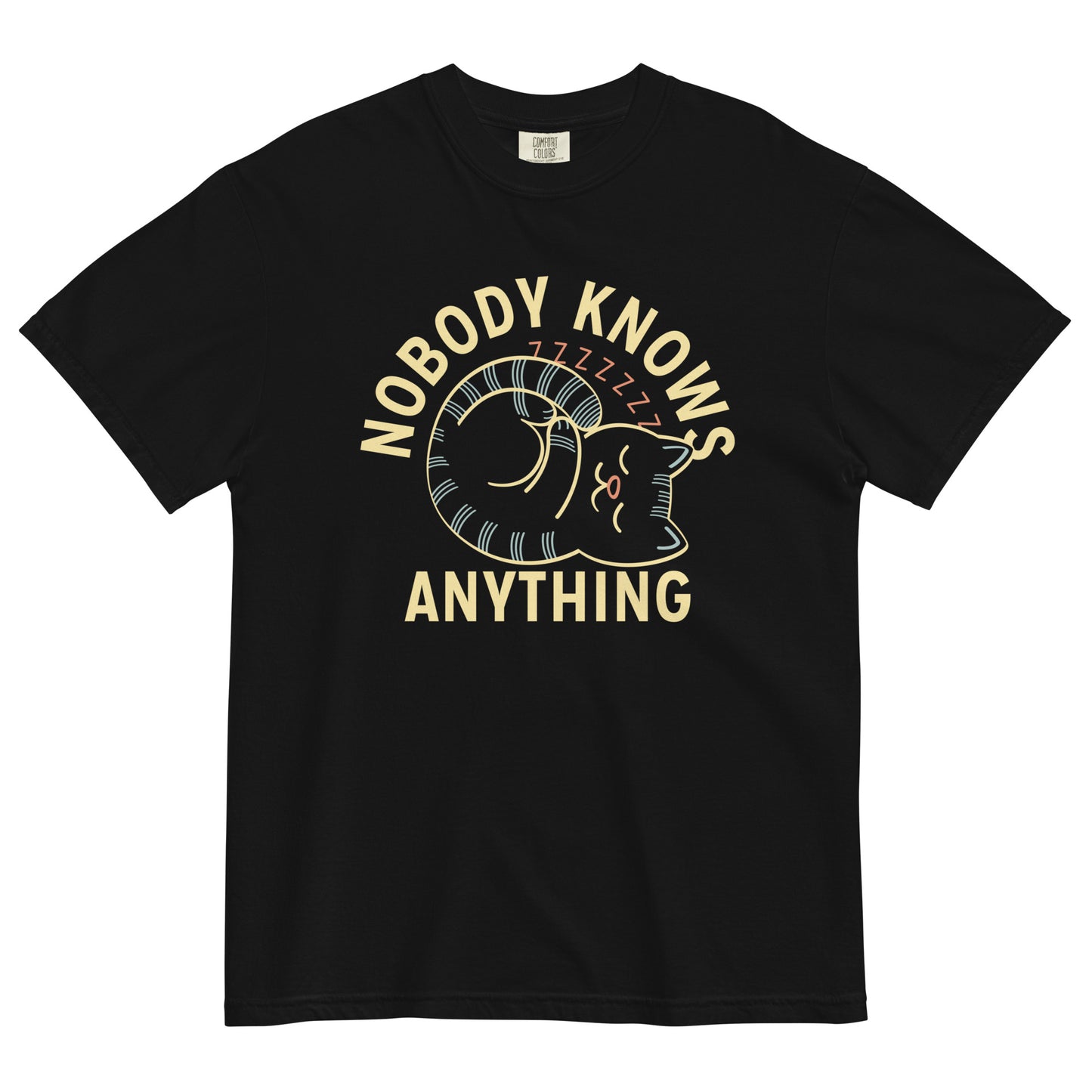 Nobody Knows Anything Men's Relaxed Fit Tee