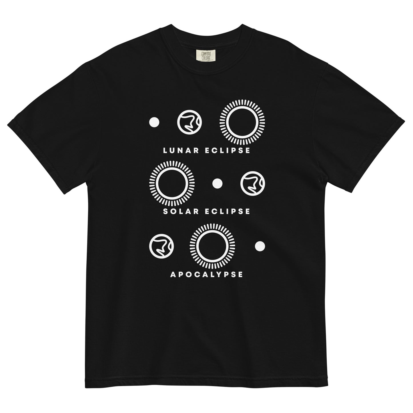 Lunar Eclipse Solar Eclipse Apocalypse Men's Relaxed Fit Tee