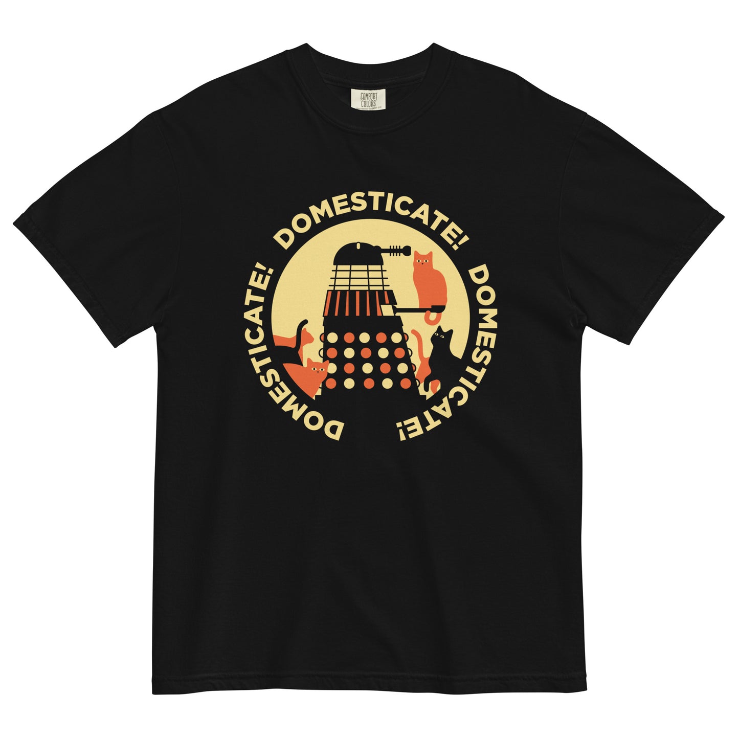 Domesticate! Domesticate! Domesticate! Men's Relaxed Fit Tee