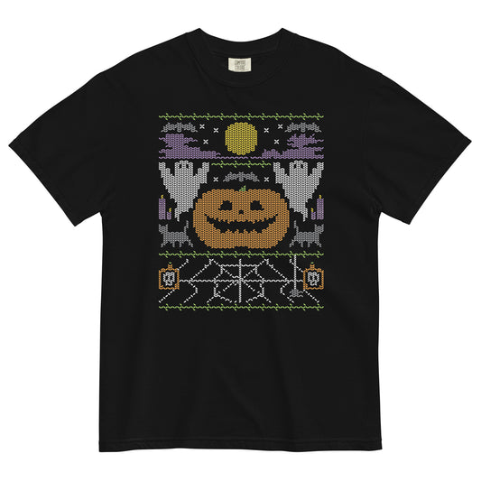 Ugly Halloween Sweater Men's Relaxed Fit Tee