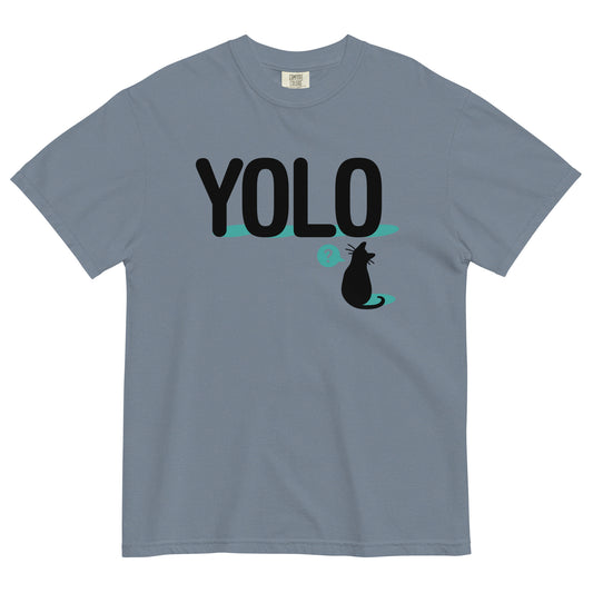 YOLO Cat Men's Relaxed Fit Tee