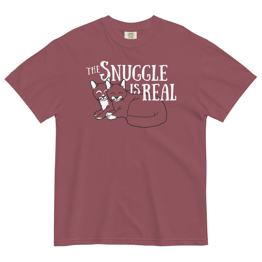 The Snuggle Is Real Men's Relaxed Fit Tee