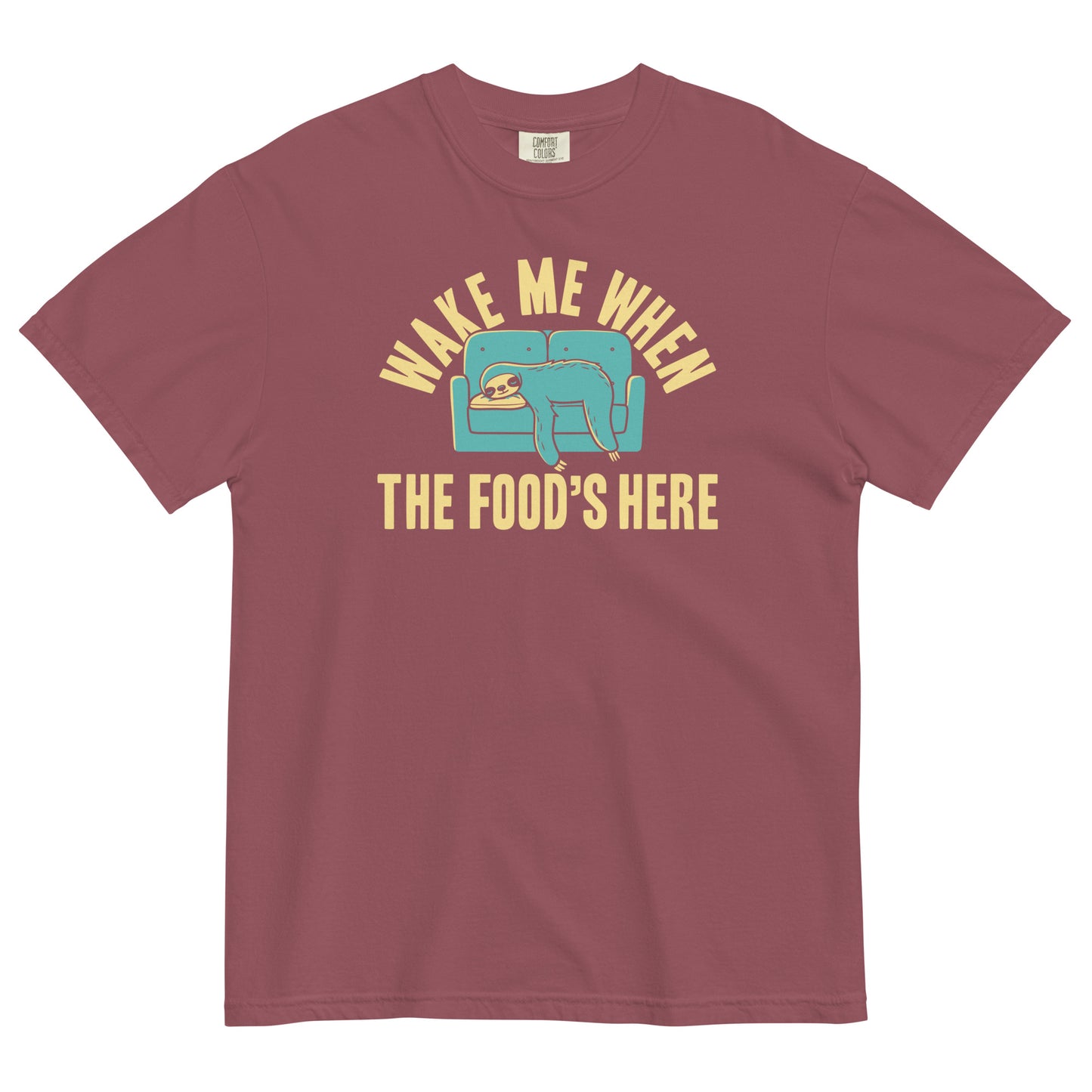 Wake Me When The Food's Here Men's Relaxed Fit Tee