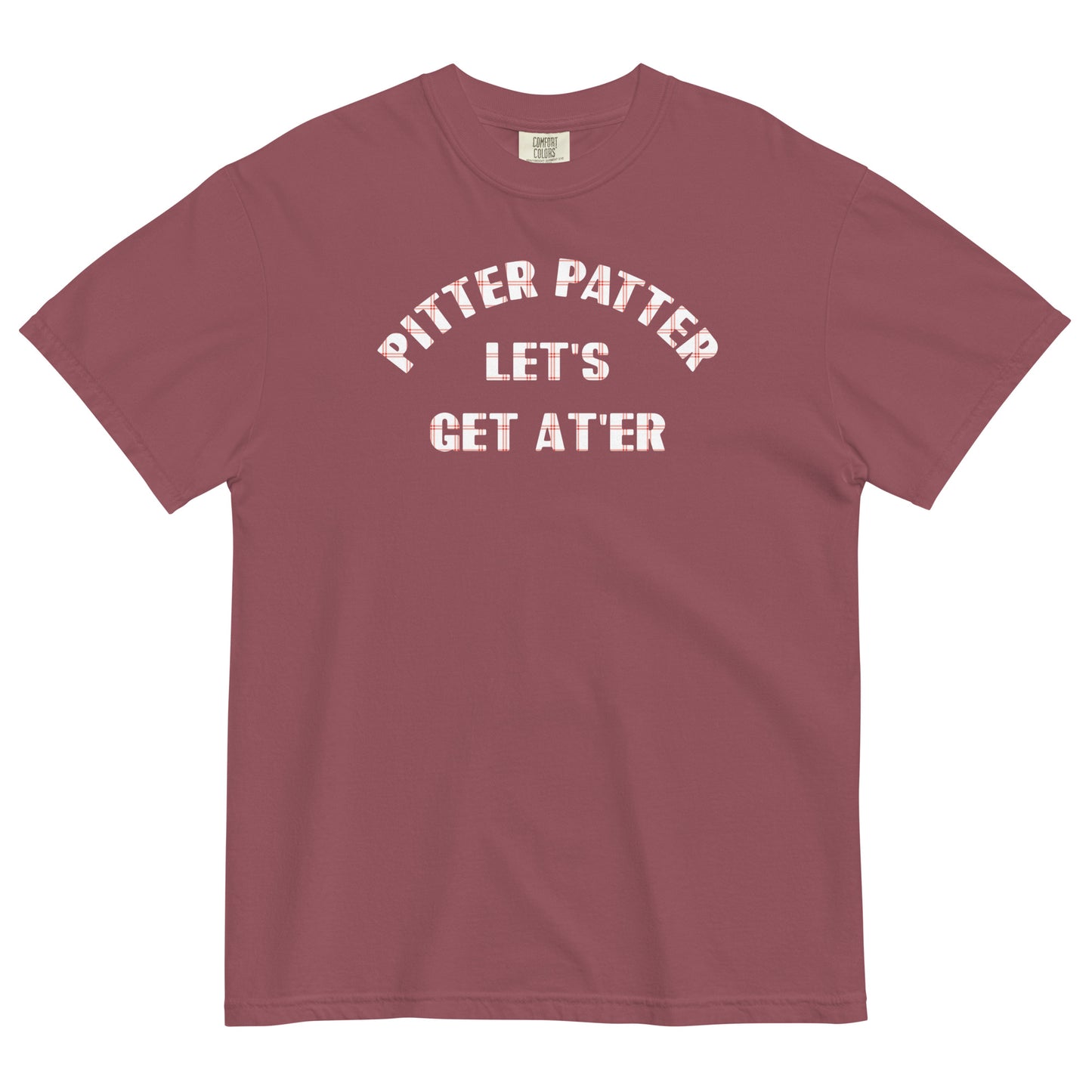 Pitter Patter Let's Get At'er Men's Relaxed Fit Tee