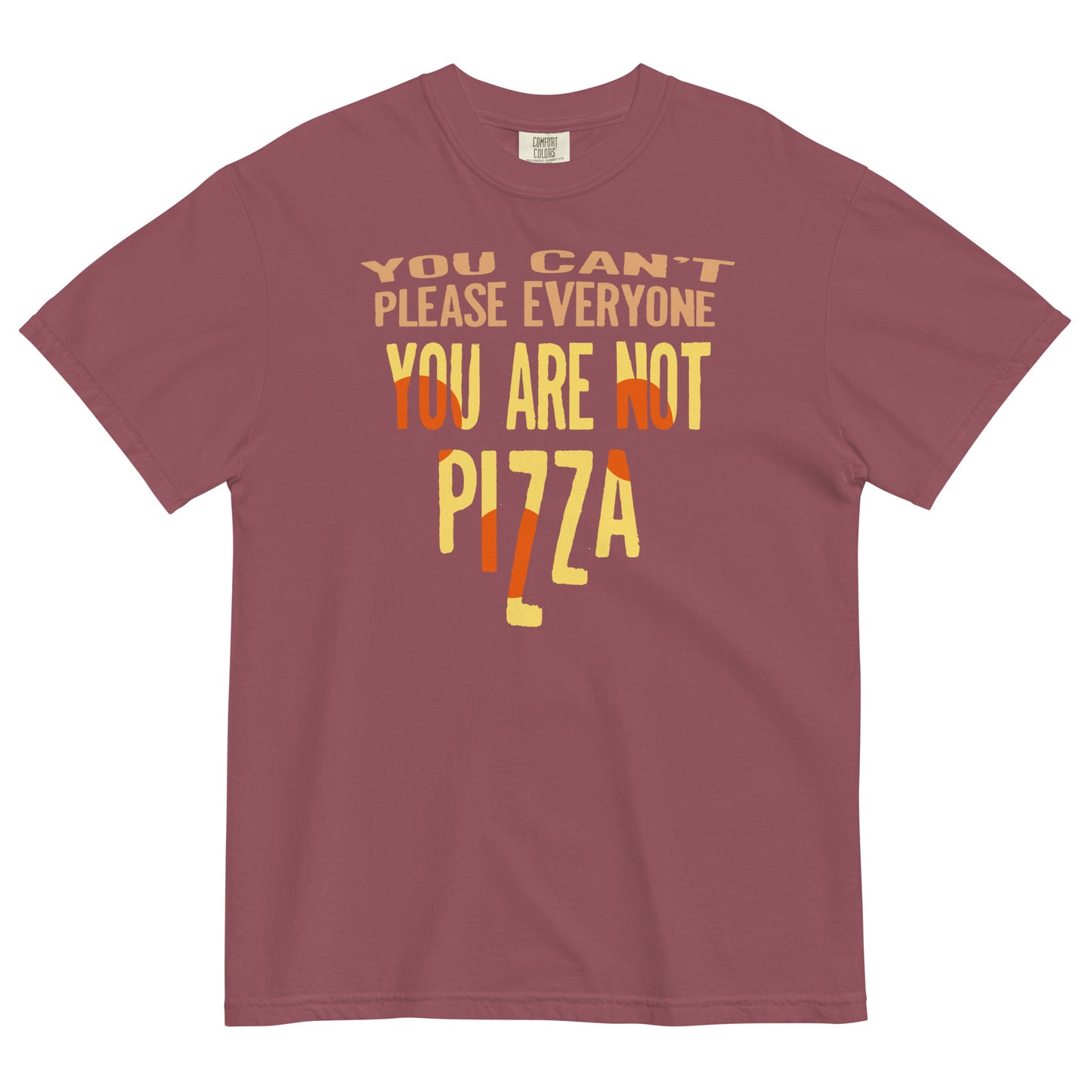 You Are Not Pizza Men's Relaxed Fit Tee